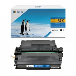 G&G Toner Compatibile per Hp CF287X Nero 18.000 pag