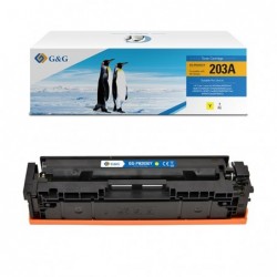 G&G Toner Compatibile per Hp CF542A Giallo 1.300 pag