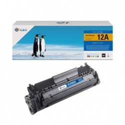 G&G Toner Compatibile per HPQ2612A Nero 2.500 pag