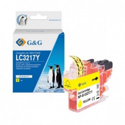 G&G Cartuccia ink Compatibile per Brother MFCJ6930DW/J6530DW/J6935DW Giallo