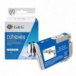 G&G Cartuccia ink Compatibile per Epson WF2010W/2510WF/2520NF Nero