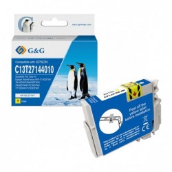 G&G Cartuccia ink Compatibile per Epson WorkForce WF3620DWF/WF7110DTW/WF7620DTWF Giallo