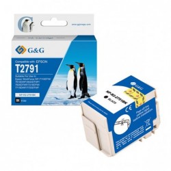 G&G Cartuccia ink Compatibile per Epson WorkForce WF3620DWF/WF7110DTW/W Nero