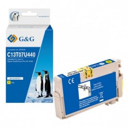 G&G Cartuccia ink Compatibile per Epson WorkForce Pro WF4745 Giallo