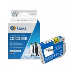 G&G Cartuccia ink Compatibile per Epson Expression Home XP2100/3100/4100 Nero