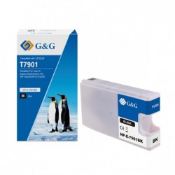 G&G Cartuccia ink Compatibile per Epson WorkForce Pro WF5620DWF/WF5110DW Nero