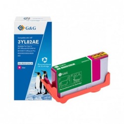 G&G Cartuccia ink Compatibile per HP 912XL Magenta