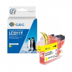 G&G Cartuccia ink Compatibile per Brother DCPJ772DW/J774DWMFCJ890DW Giallo