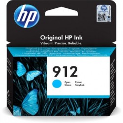 Hp Cartuccia ink originale 912 Ciano 3YL77AE 315 pag