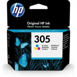 Hp Cartuccia Ink originale 305 C/M/Y 3YM60AE 100 pag