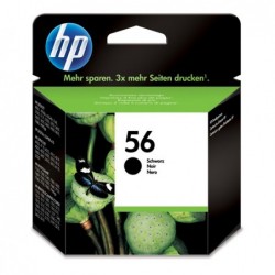 Hp Cartuccia ink originale 56 Nero C6656AE 520 pag