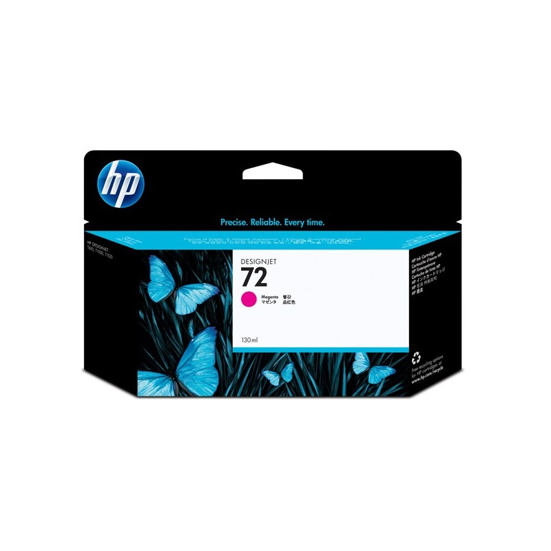 Hp Cartuccia ink originale 72 Magenta C9372A 130ml