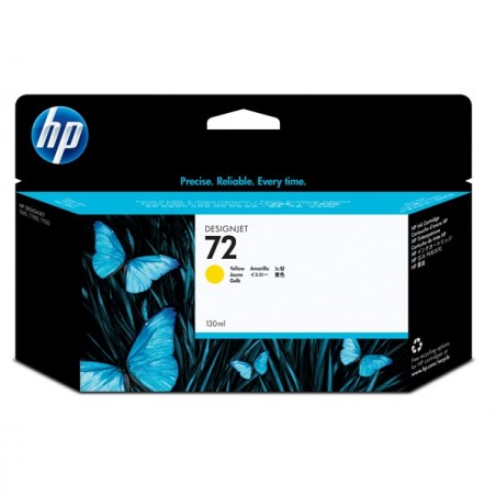 Hp Cartuccia ink originale 72 Giallo C9373A 130ml