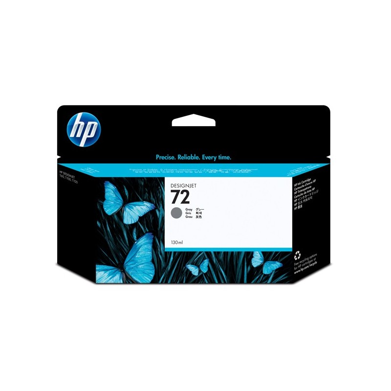 Hp Cartuccia ink originale 72 Grigio C9374A 130ml