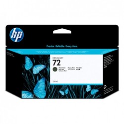 Hp Cartuccia ink originale 72 Nero opaco C9403A 130ml