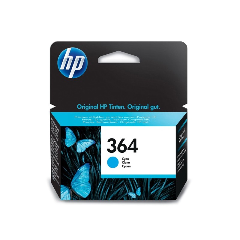 Hp Cartuccia ink originale 364 Ciano CB318EE 300 pag