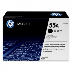 Hp Toner originale 55A Nero CE255A 6.000 pag