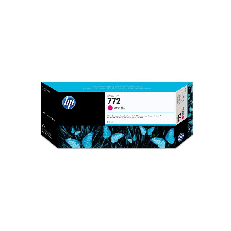 Hp Cartuccia ink originale 772 Magenta CN629A 300ml