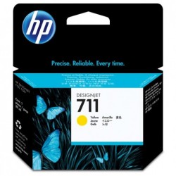 Hp Cartuccia ink originale 711 Giallo CZ132A 29ml