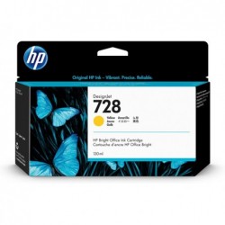 Hp Cartuccia ink originale 728 Giallo F9J65A 130ml