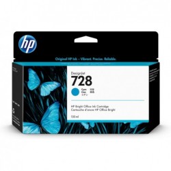 Hp Cartuccia ink originale 728 Ciano F9J67A 130ml