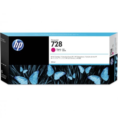 Hp Cartuccia ink originale 728 Magenta F9K16A 300ml