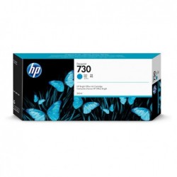 Hp Cartuccia ink originale 730 Ciano P2V68A 300ml