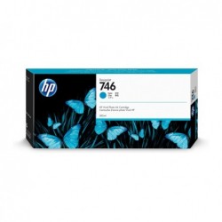 Hp Cartuccia ink originale 746 Ciano P2V80A 300ml