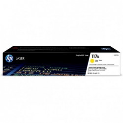 Hp Toner originale 117A giallo W2072A 700 pag