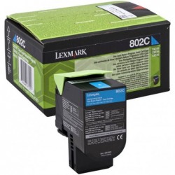 Lexmark Toner Ciano 80C20C0 return program 1.000 pag