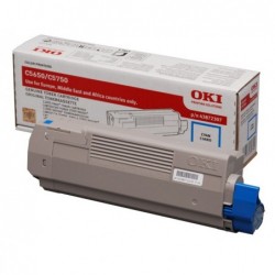 Oki Toner Ciano C5650/C5750 43872307 2.000 pag