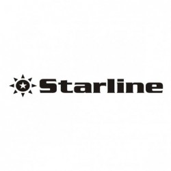 Starline Nastro nylon Nero per Olivetti doppia bobina plastica Scatola da 12 pezzi