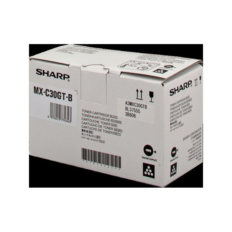 Sharp Toner Nero MXC30GTB 6.000 pag