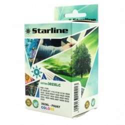 Starline Cartuccia ink Compatibile per HP 302XL C/M/Y