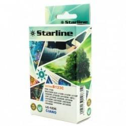 Starline Cartuccia ink per Brother Ciano LC123C 10ml