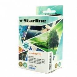 Starline Cartuccia ink per Brother Ciano LC3217C 9ml