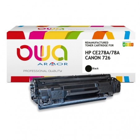 Armor Toner Compatibile per Hp Nero CRG726 2.100 pag