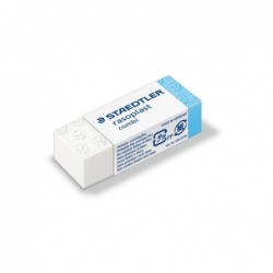 Gomma Combi Rasoplast 43 x19 x13 mm bianca e blu Staedtler conf. 30 pezzi