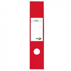 Copridorso CDR PVC adesivo 7 x 34,5 cm rosso Sei Rota conf. 10 pezzi