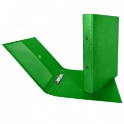 Raccoglitore Stelvio 2 anelli tondi 25 mm dorso 3 cm 22 x 30 cm verde Sei Rota