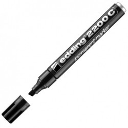 Marcatore permanente Edding 2200c punta a scalpello 1,5 5,0 mm nero Edding