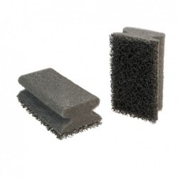 Spugne abrasive nero ScotchBrite conf. 6 pezzi