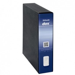 Registratore Dox 9 dorso 8 cm 35 x 31,5 cm blu Esselte