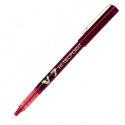 Roller Hi Tecpoint V7 punta 0,7 mm rosso Pilot