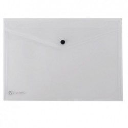 Busta con bottone Pull 21x29,7 cm trasparente King Mec