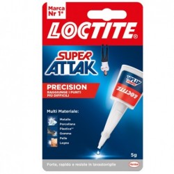 Colla Super Attak Precision 5 gr trasparente Loctite