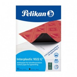 Carta carbone Interplastic® 1022G® 21x31 cm nero Pelikan conf. 10 fogli