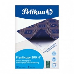 Carta da ricalco Plenticopy® 200H® 21x29,7 cm blu Pelikan conf. 10 fogli