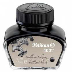 Inchiostro stilografico 4001 30 ml nero Pelikan