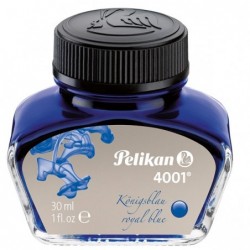 Inchiostro stilografico 4001 30 ml blu royal Pelikan